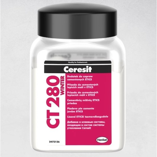 Ceresit CT280 Winter - Dodatek do Zapraw Cementowych ETICS - 250g