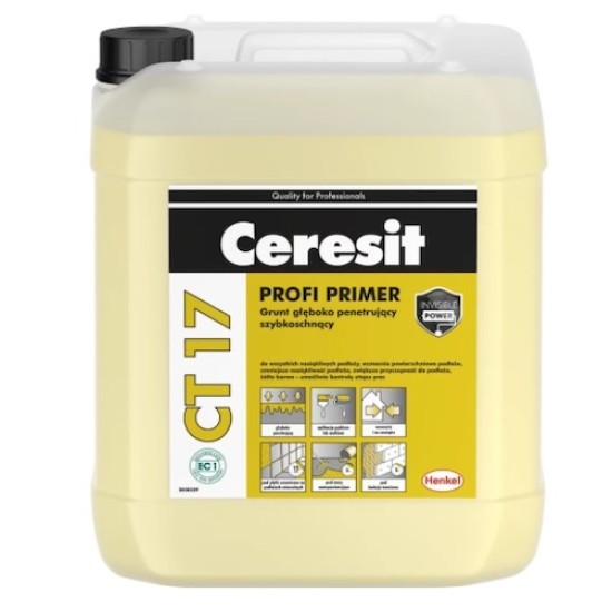 Ceresit CT17 Profi - Grunt Głęboko Penetrujący - 5l (5kg)