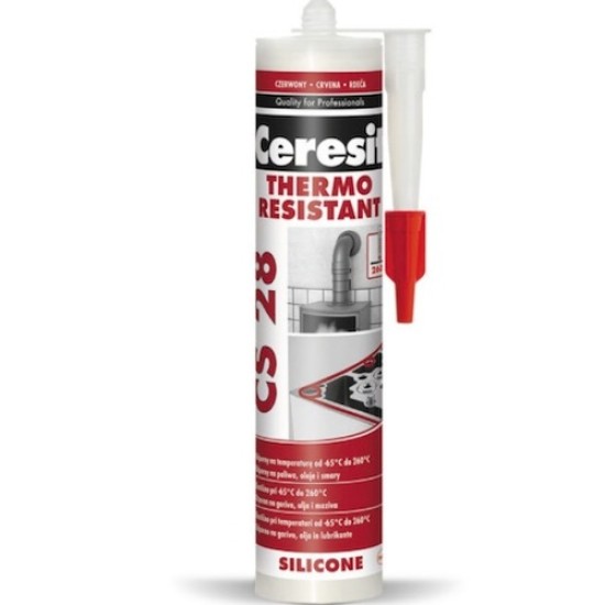 Ceresit CS28 Silikon Wysokotemperaturowy - 280ml