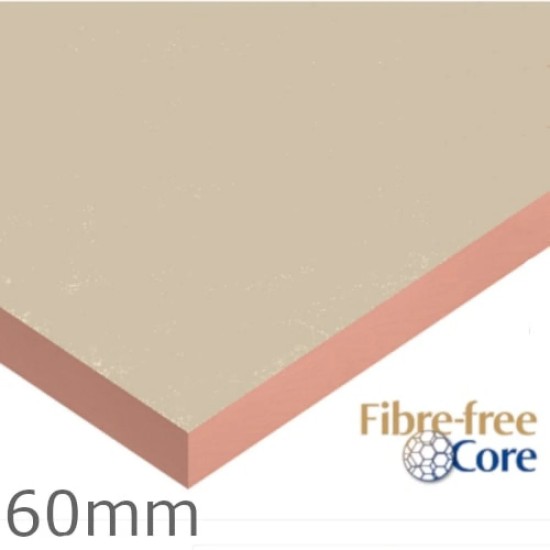 60mm (6cm) Kingspan Kooltherm K5 Rezolowa (Fenolowa) Zewnętrzna Płyta Izolacyjna do Systemów Dociepleniowych z Tynkiem - 1200mm x 600mm - (op. 8 sztuk)